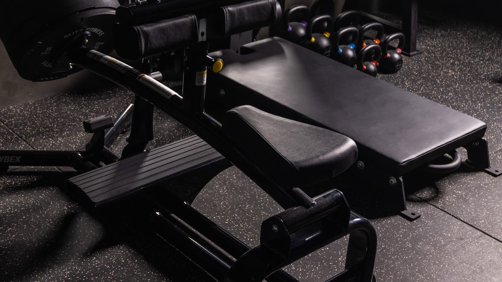 Space for two to train side by side